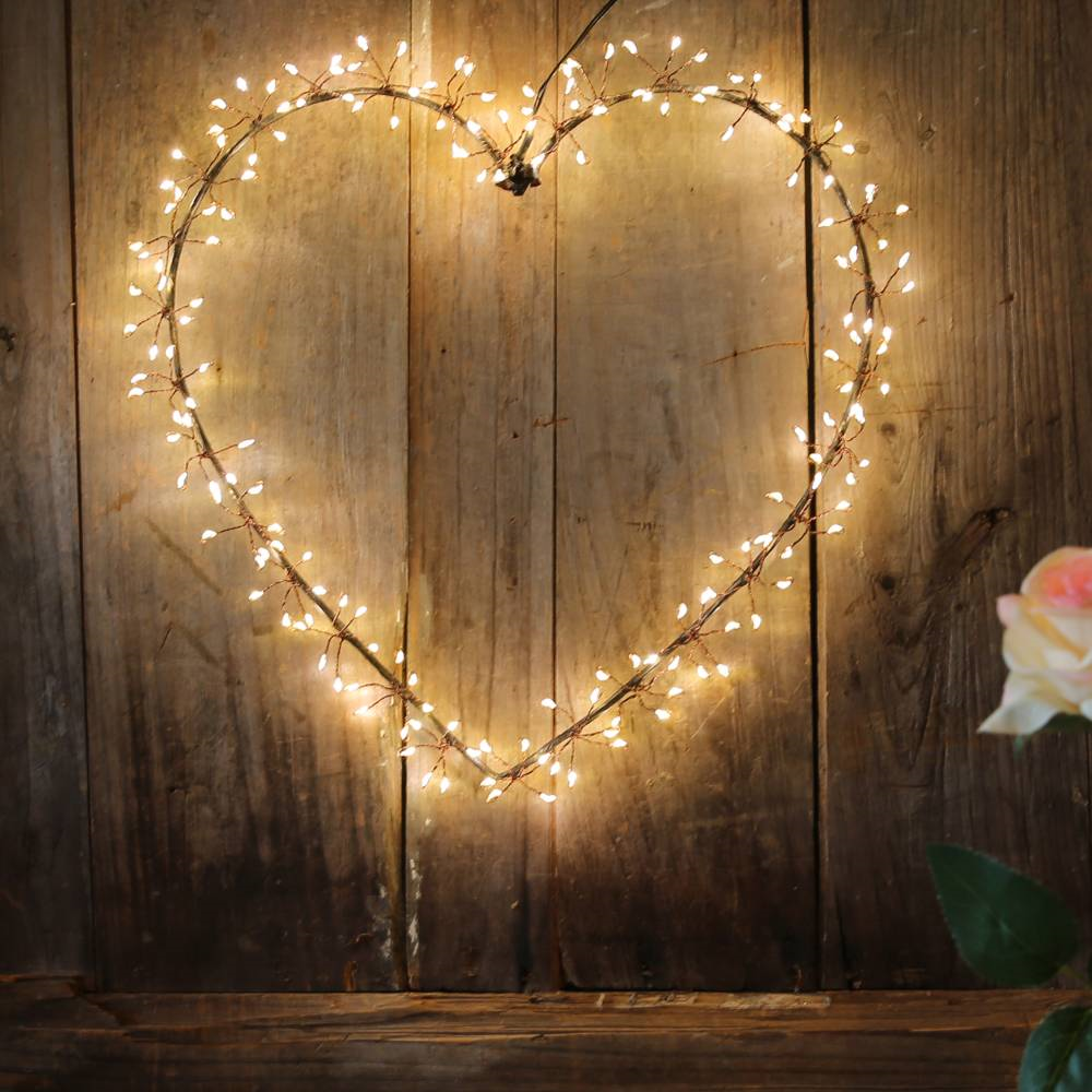 Click to view product details and reviews for Billyoh Led Heart Light Metal Heart Light With Firework Effect.